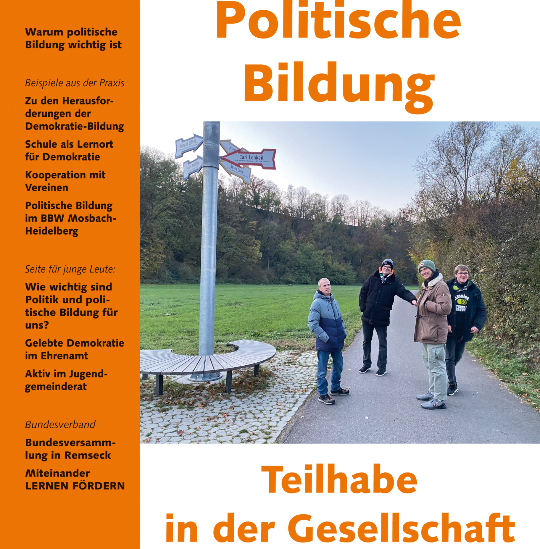 Politische Teilhabe – Teilhabe in der Gesellschaft (Heft 4/24)